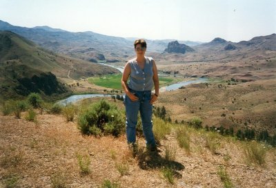 Kelly on the John Day-