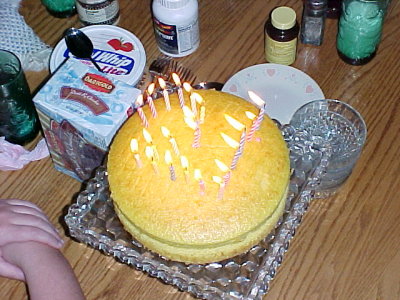 21 birthday cake