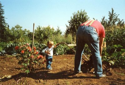 Helpin' in the garden 1989