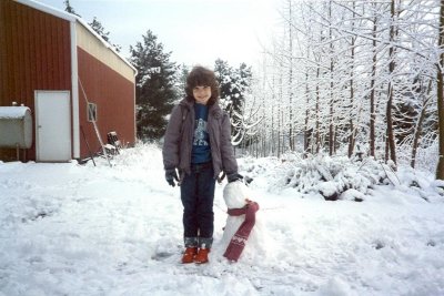 Snow in West Linn '85