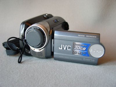 Front view with veiwing screen open.