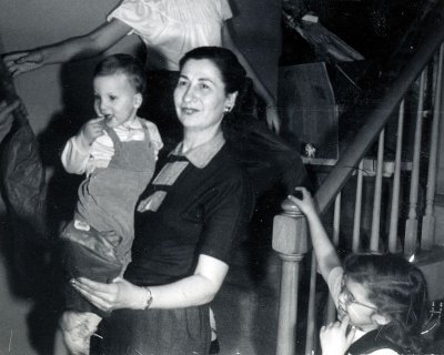 David with Ruth (Gram) Chanuka 1952