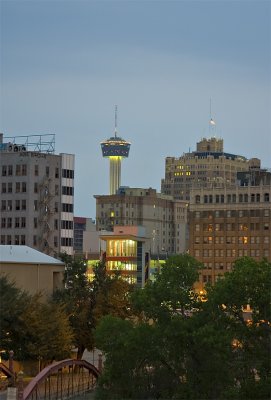 Tower and Buildings