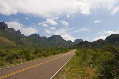 Into the Chisos Mountains