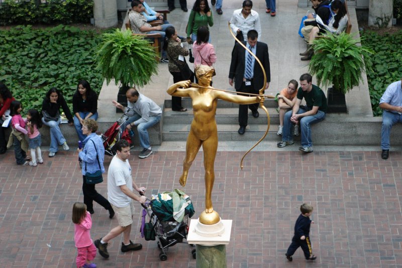 Nude Amazon at the Met