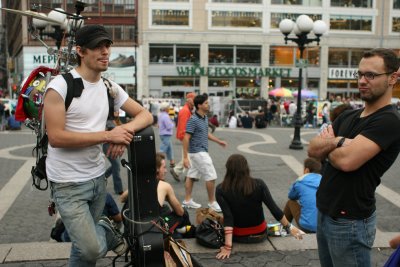 One Man Band at Union Square