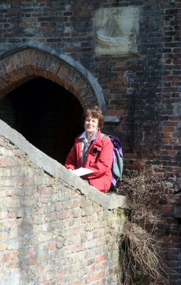 Ruth on St. Boniface Bridge