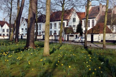 The Begijnhof, a thirteenth century nunnery