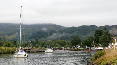 Above Fort Augustus, Caledonian Canal