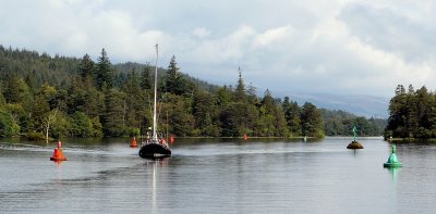 Loch Oich middle portion, Caledonian Canal
