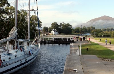 Gedania in Neptunes Staircase, Caledonian Canal