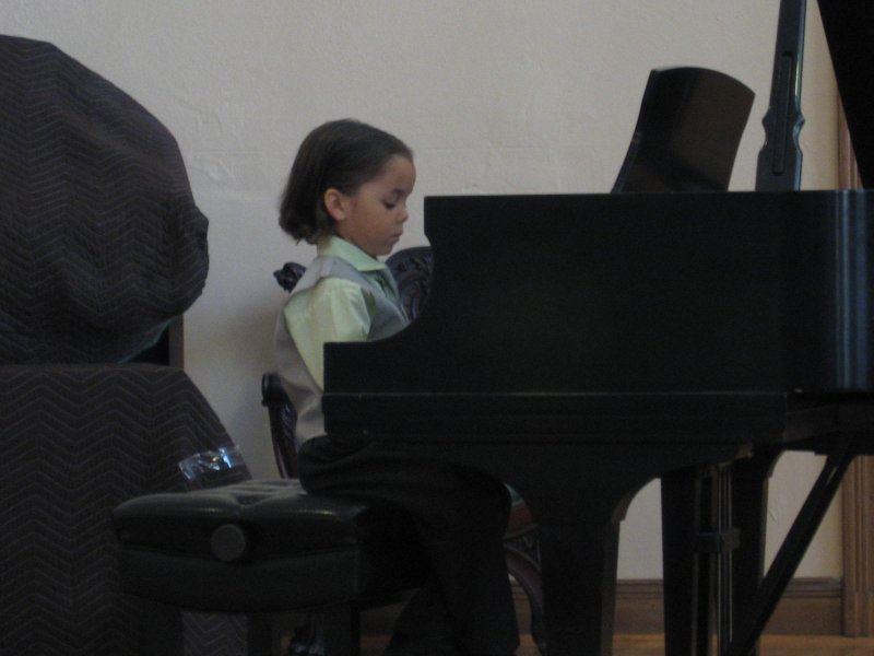 Coopers piano recital
