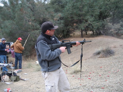 Craig with my AR-15