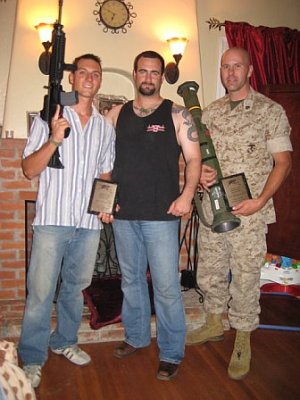 Me and Clint with Ssgt Beere