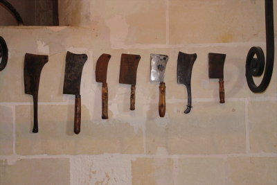 The chef's knives
