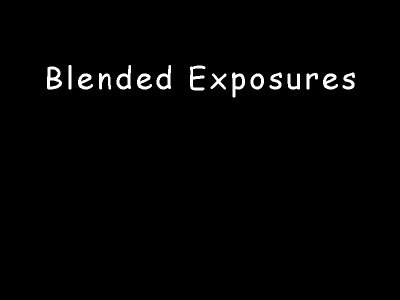 Blended Exposure