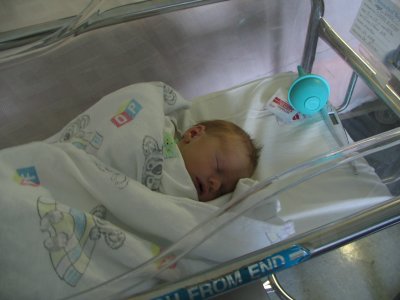 Collin asleep