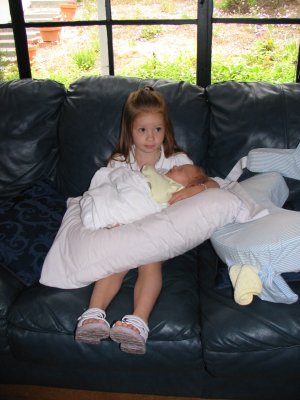 Laney with Collin