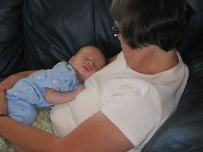 naptime with Grammy Kristy