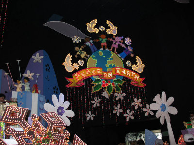 Peace on Earth - It's a Small World