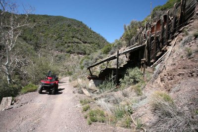 Ore Chute from Upper Road