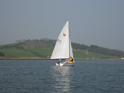 Sailing on a Misty April Day