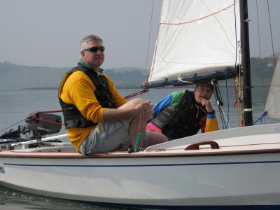 Sailing on a Misty April Day