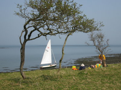 Sailing on a Misty April Day