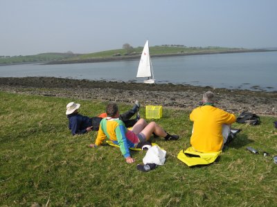 Sailing on a Misty April Day