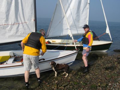 Sailing on a Misty April Day