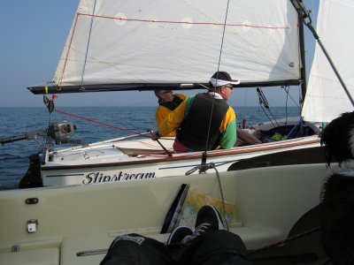 Sailing on a Misty April Day