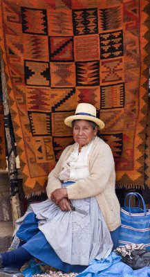 Pisac market.