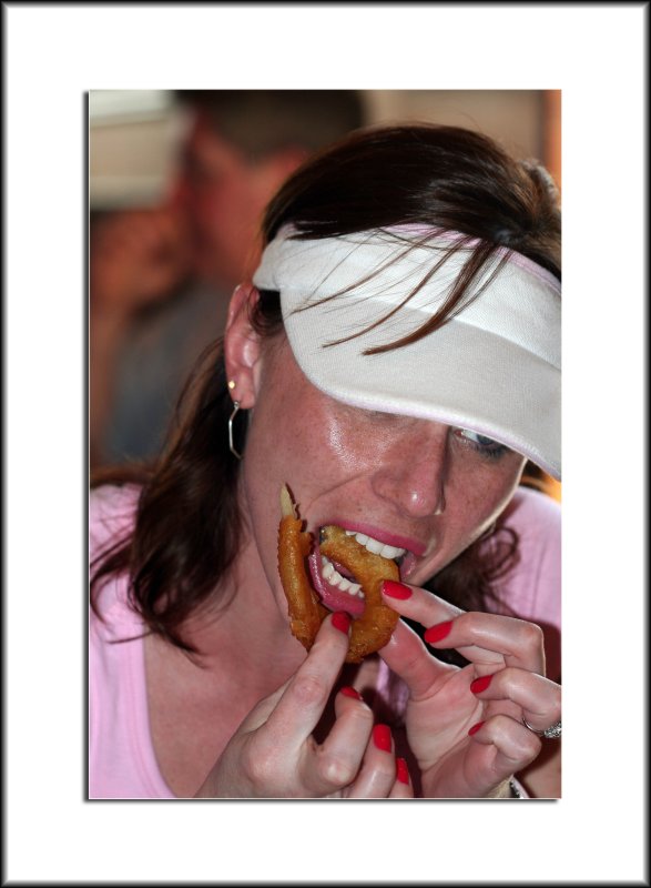 Stolen Moment in Time, Stolen Onion in Her Tummy!