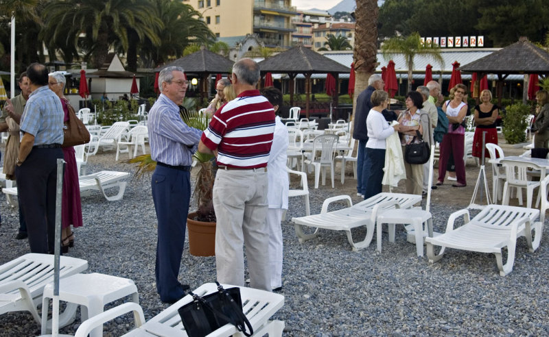 Roquebrune - Diner au Solenzara