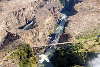 Zambezi river -Zambia-Zimbabwe border