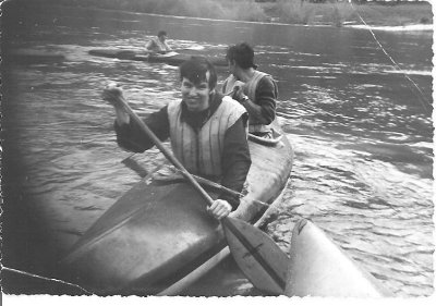 15 - canoeing on the Ardeche  -  1971.jpg