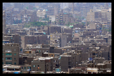 A Part of Cairo ... Over 20,000,000 people living there !