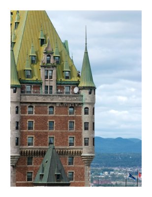 Ah !! The Famous Chateau Frontenac again ..  and again  !! Sorry !