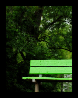 Color Harmony .... for a public bench !