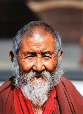 Monk at Tashi Lumpu