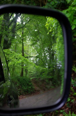 On my way home