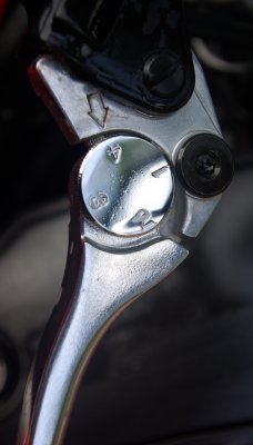 Triumph Sprint ST front brake lever.