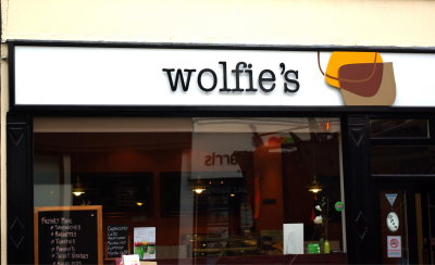Wolfie gets around