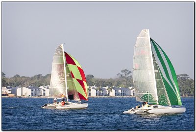 Two Spinakers