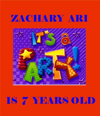 HAPPY BIRTHDAY ZACH