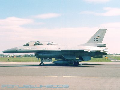 F-16B  302  Norwegian AF