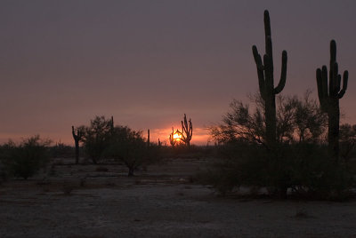 Sunset from Hwy 79.