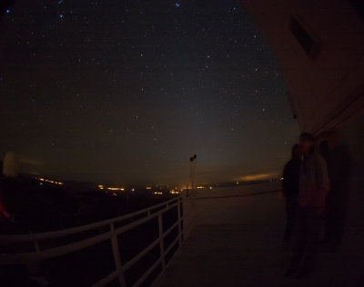 Out on a Bok Walk with my 7 sisters--note the Zodiacal Light & Mira nearing maximum!