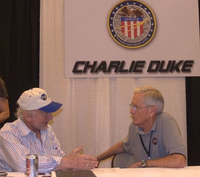 Buzz Aldrin Chats With Charlie Duke: Apollo 16