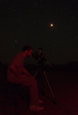 Lunar Eclipse, Vekol Valley, AZ, 2007